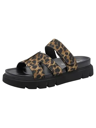 Tamaris Damen Pantolette mit Keilabsatz, braun, 38 EU in braun von Tamaris
