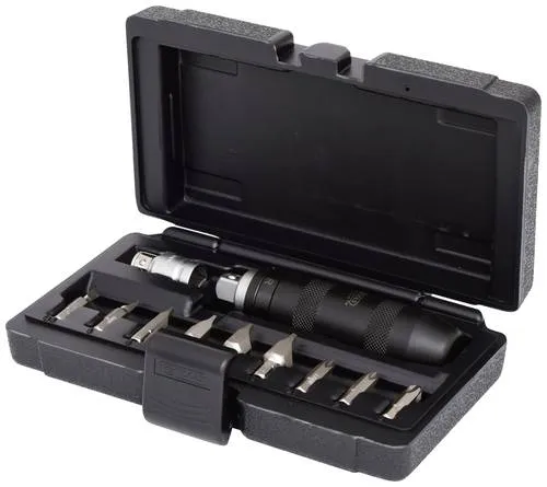 KS-Tools Hand-Schlagschraubendreher-Satz 515.1003 - 11-teiliges Handwerkzeug-Set mit 1/2 Zoll Antrieb, ideal zum Lösen festsitzender Schraubverbindungen im KFZ-Bereich, inklusive stabilem Kunststoffkoffer.