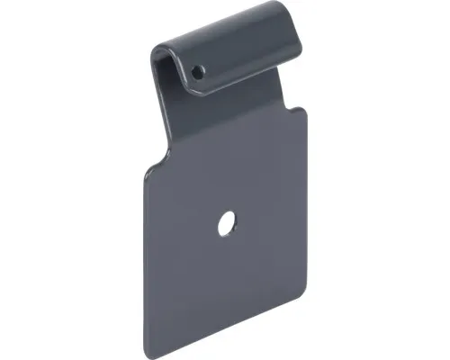 Dekorhaken für Doppelstabmatten Gr.S RAL7016 anthrazit in grau von Alberts