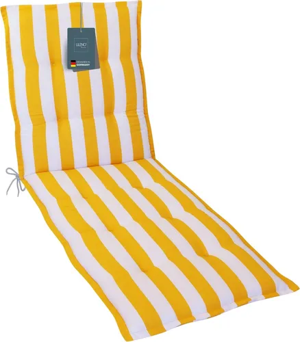 LILENO HOME Sonnenliege Auflage als [1er Set in gelb von DiscountDeal24