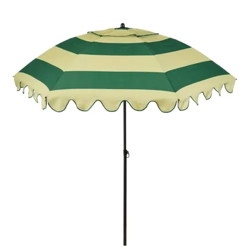 Mica Decorations Neigbarer Sonnenschirm 238 x Ø195 cm in grün von MICA