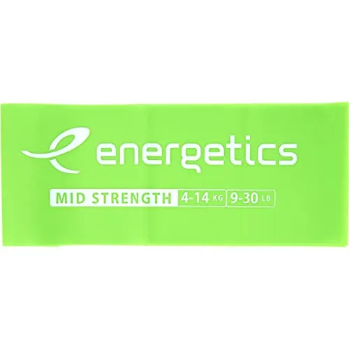 energetics Gymnastik-Band 1.0, Green, 175 cm