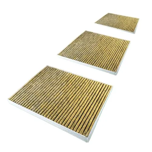 AIR2GO Aktivkohlefilter für Bosch CleanAir Plus 17004035 - Dunstabzugshaubenfilter, 3 Stück, sorgt für frische Luft und entfernt effektiv Gerüche in Ihrer Küche.