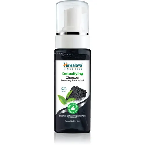 Himalaya Herbals Detoxifying Charcoal Reinigungsschaum für das Gesicht mit Steinkohle 150 ml