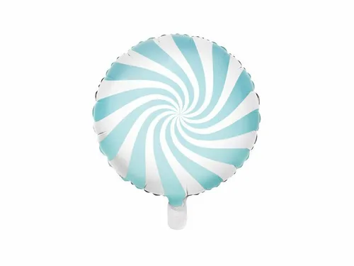 Folienballon Bonbon, 35cm, hellblau