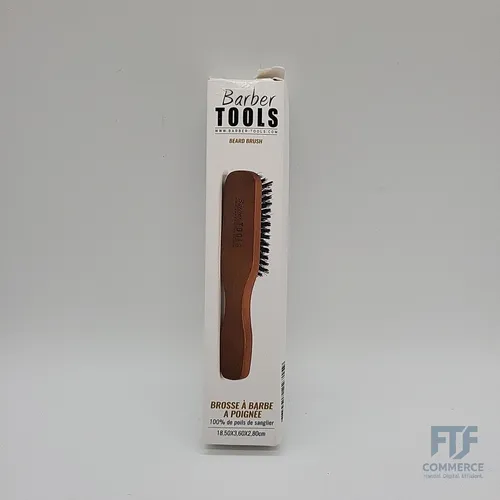 BARBER TOOLS Pinsel Bartbürste mit Griff, 1 Stück 3770012227159