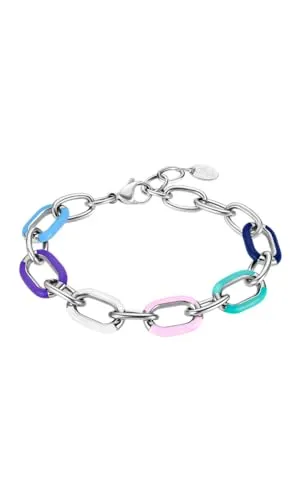 Lotus Style Armband für Damen aus Edelstahl in der Farbe Silber, Länge: 21,5 cm, LS2330-2/1