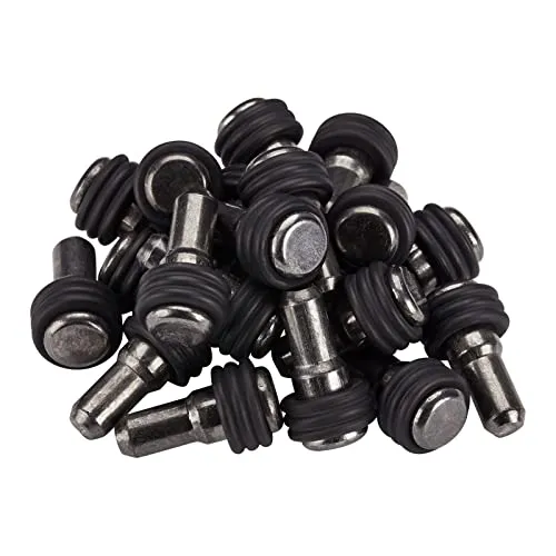 Stück Regalbodenträger OR für Ø 5 mm Bohrloch schwarz Fachbodenträger mit Gummiauflage Steckbodenträger für Glasplatten Regalhalter Steckmontage Fachträger von SOTECH 20