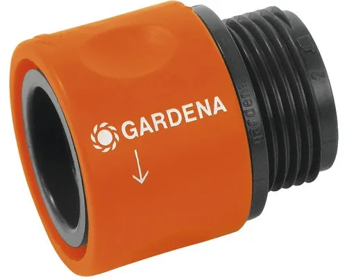 GARDENA SB-Übergangs-Schlauchstück für Schraubgewinde und 19 mm (3/4