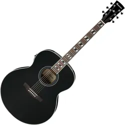 Ibanez AJ70M1E-BK Jumbo Westerngitarre