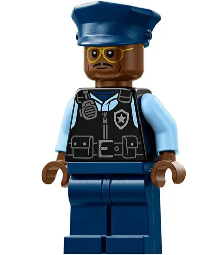 LEGO Super Heroes Minifigur - sh1031 - Officer Jefferson - aus 76311