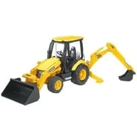 bruder BAUFAHRZEUGE JCB Midi CX Baggerlader - Sonstige Kategorie, detailgetreues Modell mit funktionierenden Baumelementen für realistischen Spielspaß.