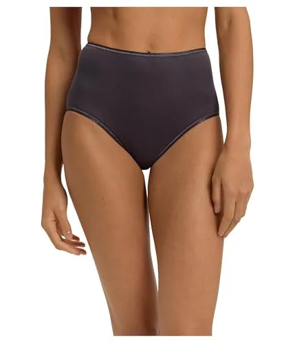 Hanro Maxislip Cotton Seamless Unterhose Grau S - Bequeme und nahtlose Maxi-Slip-Unterhose aus 100% Baumwolle in elegantem Grau, ideal für den täglichen Komfort und eine perfekte Passform.
