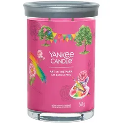 Art in the Park Signature Large Tumbler 567g 2-Docht - Kerzen mit zwei Dochten für ein gleichmäßiges Lichtspiel, ideal für stimmungsvolle Abende im Freien oder im Wohnzimmer.