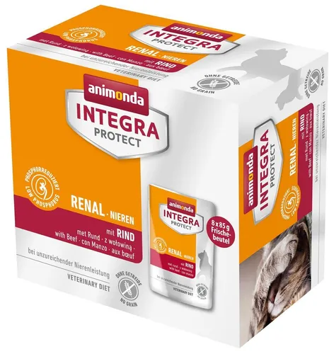 Animonda Integra Protect Adult Renal Rind 8x85g Multipack