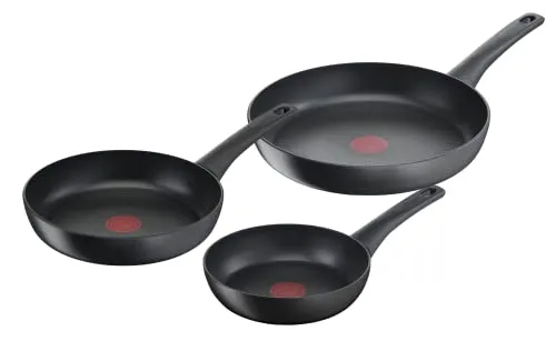 Tefal Ultimate On 3er Set Pfannen 20/24/28 cm in schwarz von Tefal