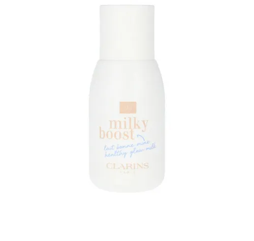 Clarins Milky Boost 02 Milky Nude 50 ml - Make-up für Damen mit leichter Textur und natürlichem Finish, ideal für einen strahlenden Teint.