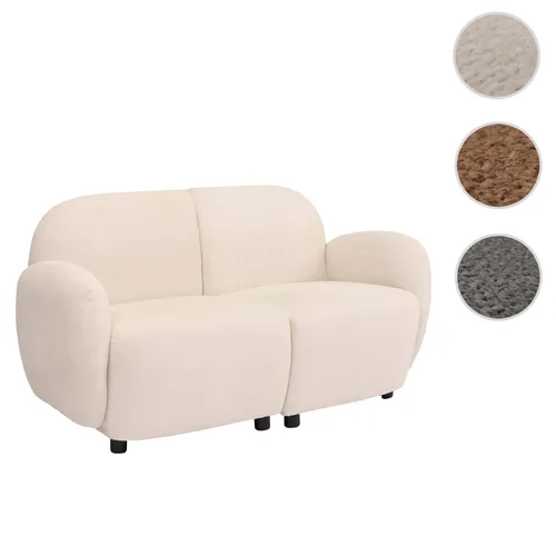 Mendler 2er-Sofa HWC-P33 – Modernes Loungesofa mit Chenille-Bezug