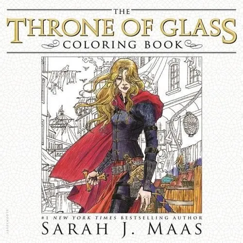 Sarah J. Maas The Throne of Glass Coloring Book (Taschenbuch) (US IMPORT)
