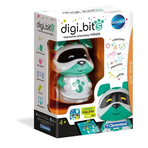 Clementoni 52420 Galileo-Digi Dog_bit, Mehrfarben