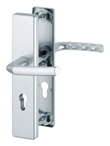 Hoppe Sicherheitsgarnitur 1117 / 2221A / 2440ES0 - 8 PZ -72 F1 - 2550532 - Türsicherungen mit hoher Sicherheit, ideal für den zusätzlichen Schutz Ihres Zuhauses.