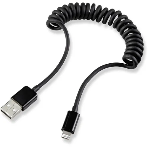 Renkforce USB-Kabel  USB 2.0 USB-A Stecker, Apple Lightning Stecker 0.95 m Sc...