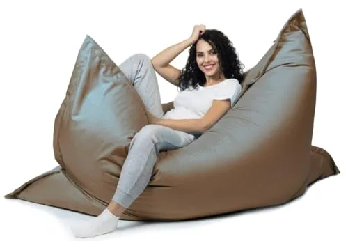 sunnypillow XL Sitzsack - Riesensitzsack für drinnen und draußen - Sitzsäcke in 3 Größen und vielen Farben, ideal für Garten oder Wohnung. Robustes, wasserabweisendes Material sorgt für hohen Komfort und passt sich perfekt dem Körper an.