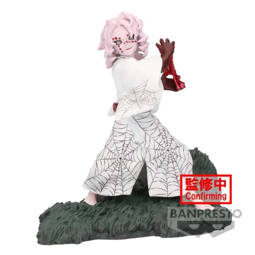 Banpresto Actionfigur Rui - Demon Slayer: Kimetsu No Yaiba, 9 cm - Actionfigur aus PVC, handgefertigt und lizenziert, ideal für Sammler und Anime-Fans. Lieferung in umweltfreundlicher Verpackung mit Basisständer.