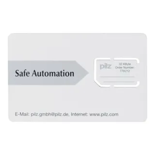 Pilz PNOZmulti Chipcard 1 - 32 kB - Innovative PNOZmulti Chipkarte, 1 Stück, 32 kB. Ideal für flexible Automatisierungslösungen in der Elektroinstallation.