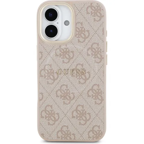 Guess Hardcase 4G Classic MagSafe für iPhone 17 in pink von GUESS