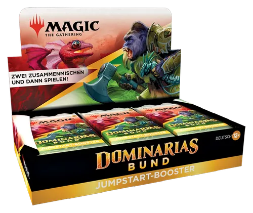 Magic the Gathering Dominarias Bund Jumpstart-Booster Display (18)