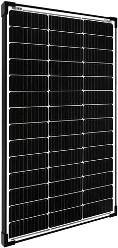 Offgridtec 100W Mono Solarpanel 23V Black Frame V2