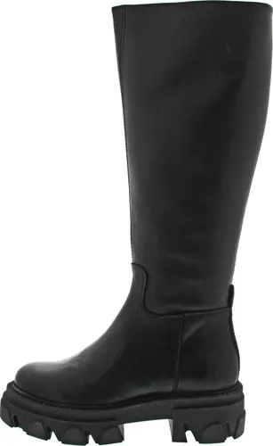 Steve Madden Lederstiefel mit Plateausohle - Stylische Lederstiefel mit praktischem Innenreißverschluss und Gummizug. Die coole Plateausohle sorgt für einen trendigen Look und hohen Tragekomfort. Perfekt für modebewusste Frauen, die das Besondere lieben.