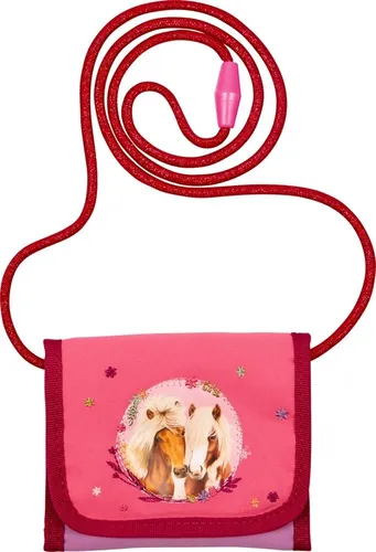 Die Spiegelburg 22061, Brustbeutel Pferdefreunde - Geldbörse Kinderbrustbeutel