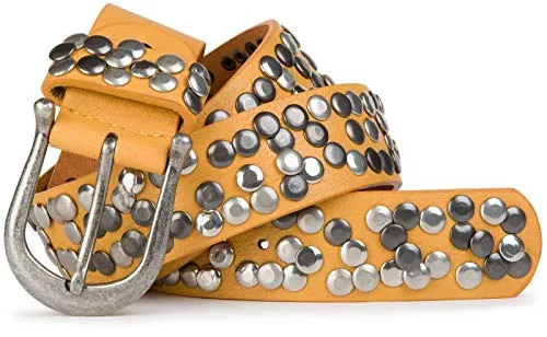 Gürtel Gelb von styleBREAKER