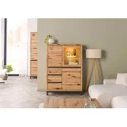 Highboard Kernbuche VILLANDERS 103x40x148