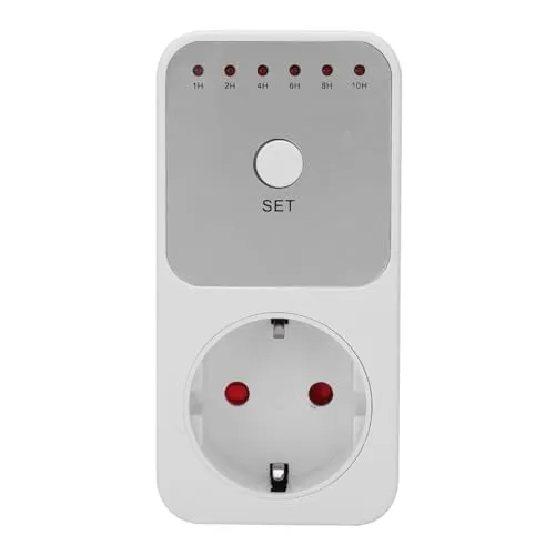 Fafeicy Zeitschaltuhr Digital Timer Steckdose Plug In Countdown Stecker Licht Timer Schalter Controller 230V 16A
