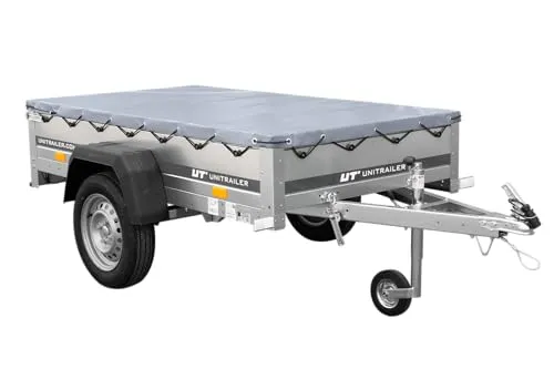 Gartenanhänger 200 Kipp mit Stützrad von Unitrailer