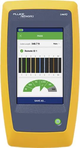 FLUKE networks Kabel- und Netzwerktester LIQ-100 - Stromprüfer mit robustem Design, ideal für professionelle Netzwerkanalysen und hohe Qualität in der Haltbarkeit.