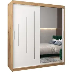 SCHWEBETÜRENSCHRANK 200/180/62 2-türig