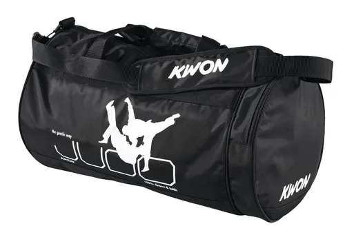 KWON Sporttasche für Kinder - Judo Motiv, 50 cm - Praktische Rollentasche mit Schultergurt, ideal für junge Judoka und Sportbegeisterte.