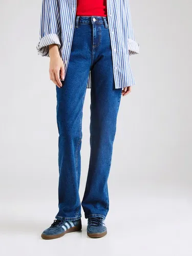 pieces Regular-fit-Jeans Plain ohne Details - Stylische Regular-fit-Jeans in blue denim, aus 79% Baumwolle und 20% recycelter Baumwolle. Ideal für umweltbewusste Mode-Liebhaber. Pflegeleicht und perfekt für jeden Anlass!
