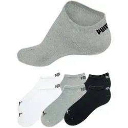 PUMA Sneakersocken (6-Paar) grau|schwarz 43-46