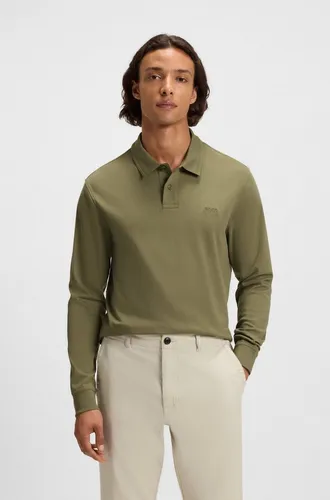 BOSS ORANGE Poloshirt Pe mit Polokragen in grün von BOSS Orange