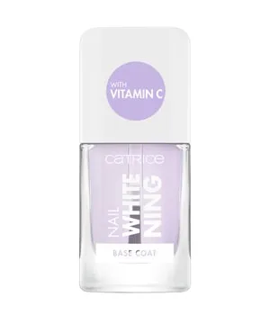 Catrice Nail Whitening Base Coat, Nail Care, Nagelpflege, transparent, aufhellend, langanhaltend, schützend, transluzent, ohne Aceton, vegan, Mikroplastik Partikel frei (10,5ml)
