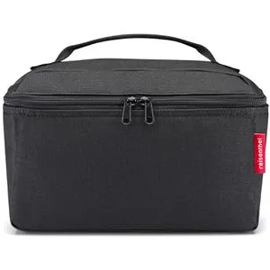 reisenthel beautycase - quadratischer Kulturbeutel für übersichtliches Reisen, gepolstert mit praktischem Tragegriff und vielseitigen Fächern, Farbe: Schwarz