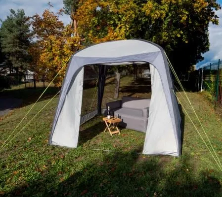 Reimo LINOSA Luft-Pavillon 300x300cm mit 4 Seitenwänden von Reimo