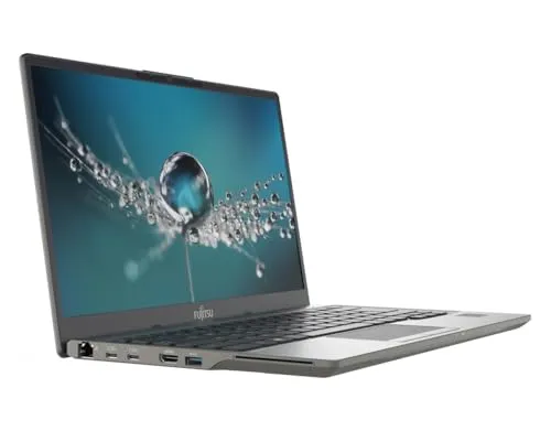 Fujitsu Lifebook U7411 14 Zoll Touch Display Intel Core i7 1185G7 512GB SSD Festplatte 16GB Speicher Windows 11 Pro 5G LTE Webcam inkl. Docking Notebook Laptop (Generalüberholt)