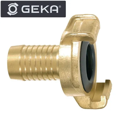 GEKA Schlauchstück plus Messing Schlauchgröße 13 mm - 40101 von GEKA