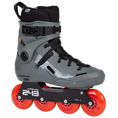 Powerslide Storm Meteor 80 Inlineskates Herren Damen – Urban Freeride Skates mit breiter Passform, MYFIT Fat Boy Innenschuh, 4x80mm Spinner Rollen, ABEC 9 Kugellager